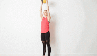 Diz üstü sağlık topu ile kaldırılıyor